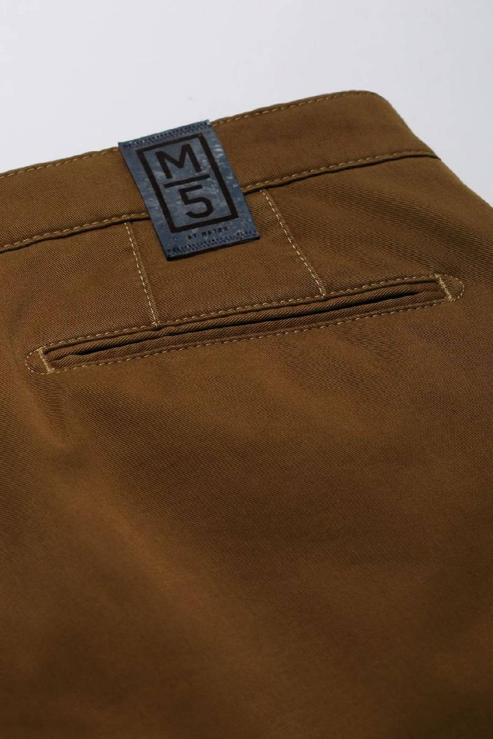 Meyer Pantalone regular fit caramello cotone bio stretch m5 by meyer Offerte