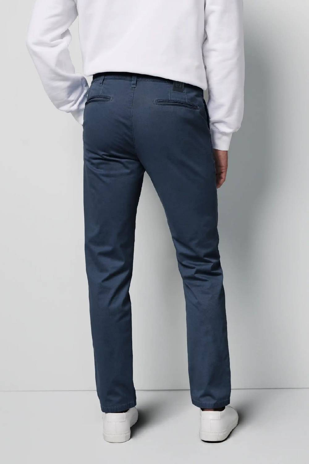 Meyer Pantalone regular fit blu marine cotone bio stretch m5 by meyer Hotsell