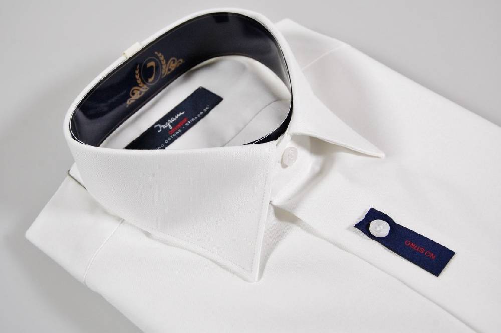 Ingram Camicia ingram no stiro cotone twill liscio vestibilità regolare Italy