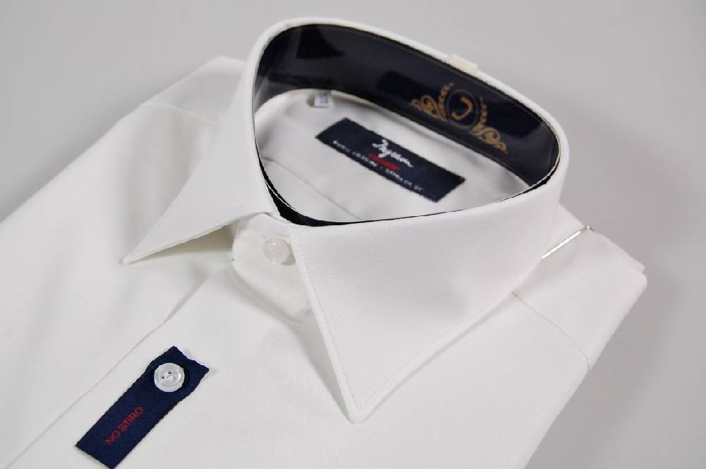 Ingram Camicia ingram no stiro cotone twill liscio vestibilità regolare Italy