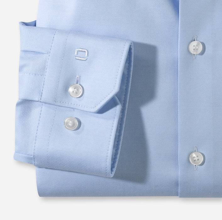 Olymp Camicia celeste super slim fit olymp cotone twill stretch 2025