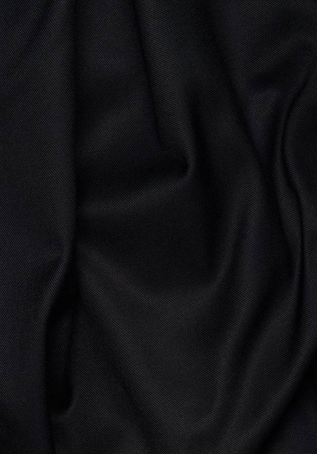 Eterna Camicia nera eterna slim fit collo francese cotone cover Spedizione Gratuita