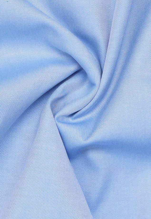 Eterna Camicia azzurra eterna slim fit collo francese cotone cover Negozi Online