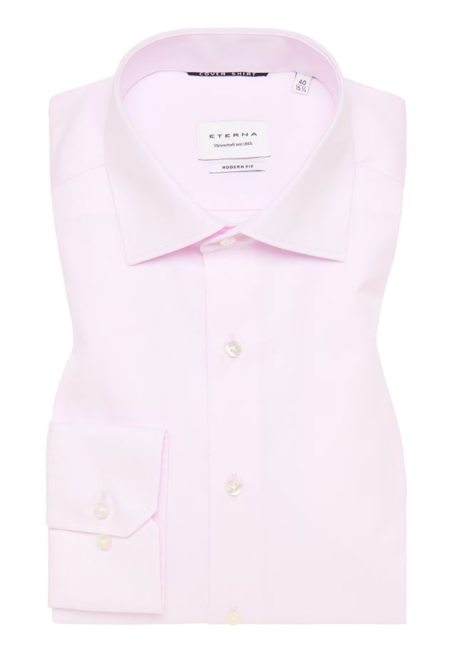 Eterna Camicia rosa eterna modern fit collo classico italiano Consegna Veloce