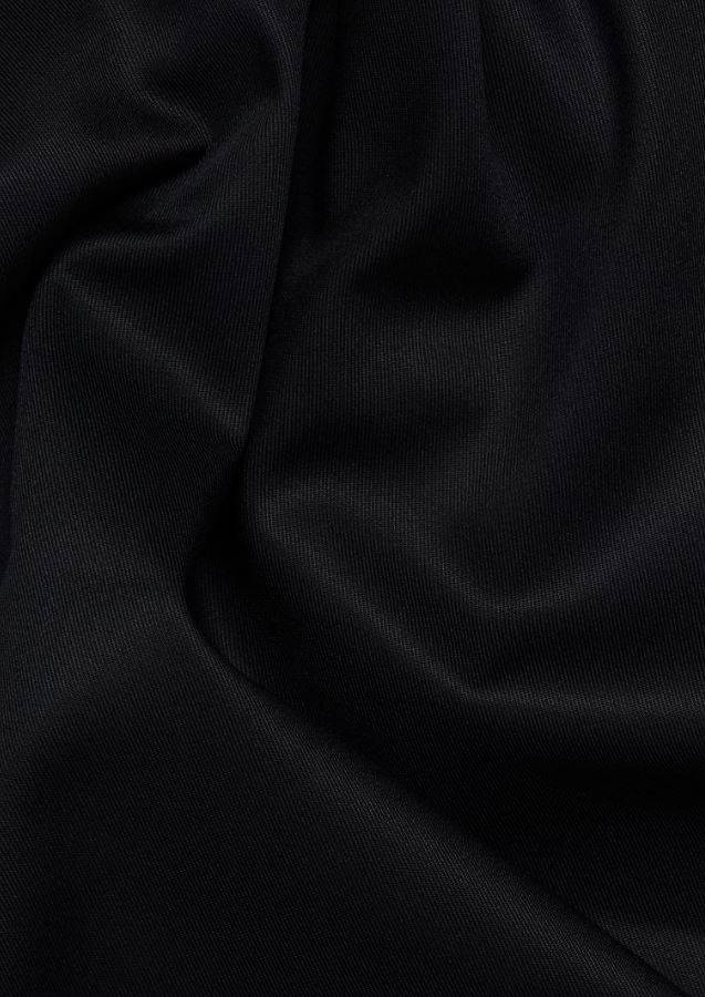 Eterna Camicia nera eterna modern fit collo classico italiano Promozione Limitata