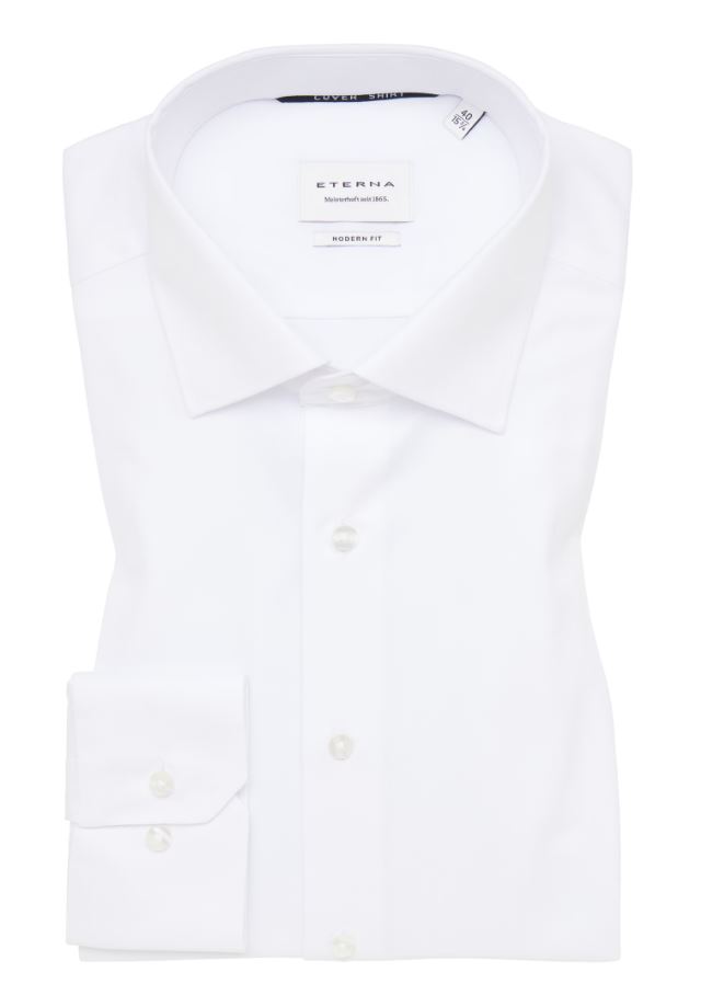 Eterna Camicia bianca eterna modern fit collo classico italiano Affare Del Giorno