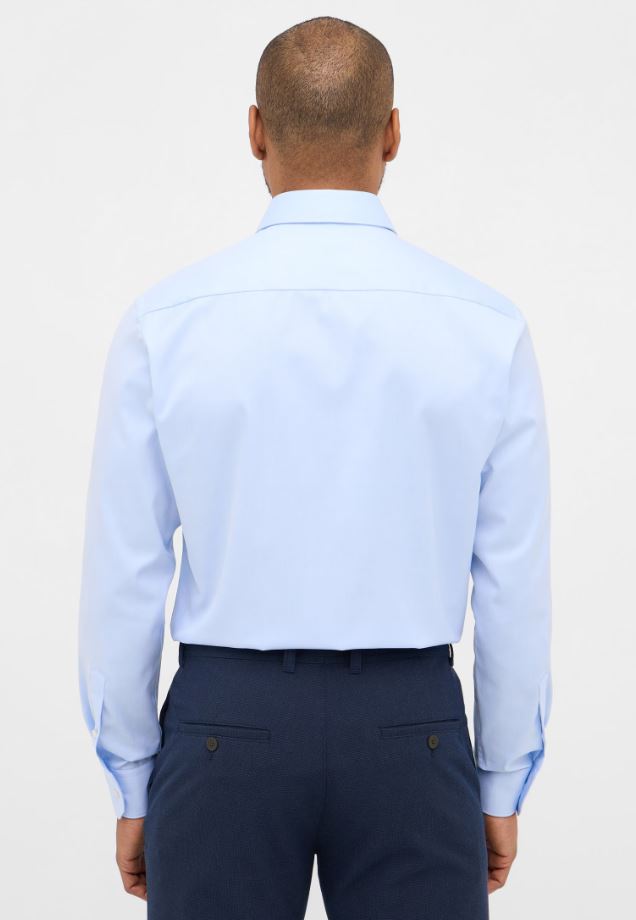 Eterna Camicia celeste eterna modern fit collo classico italiano Convenienza