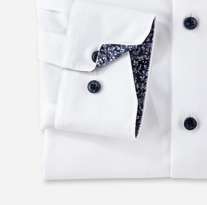 Olymp Camicia olymp bianca modern fit con taschino Vendite Flash