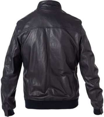 Milestone Giubbino bomber blu milestone in nappa di agnello Soddisfazione Garantita
