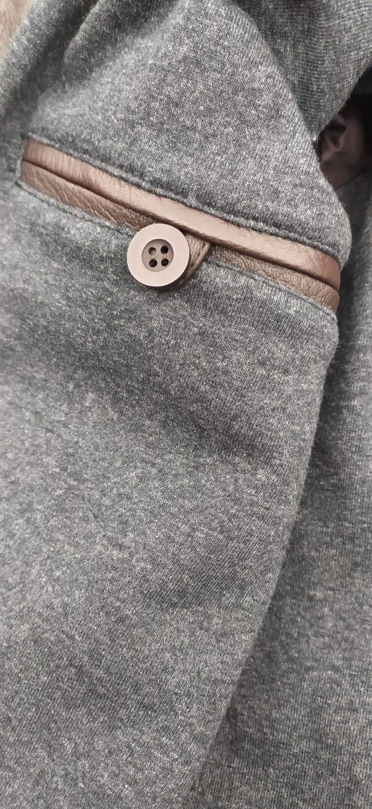 Milestone Giubbino bomber milestone marrone con elastico In Vendita