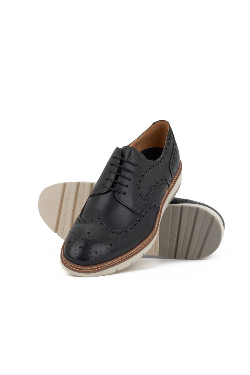 Digel Scarpa francesina all'inglese nera digel fondo gomma Online