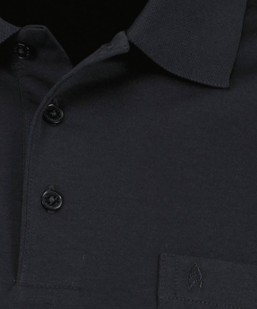 Ragman Polo nera con taschino ragman no stiro modern fit Hotsell