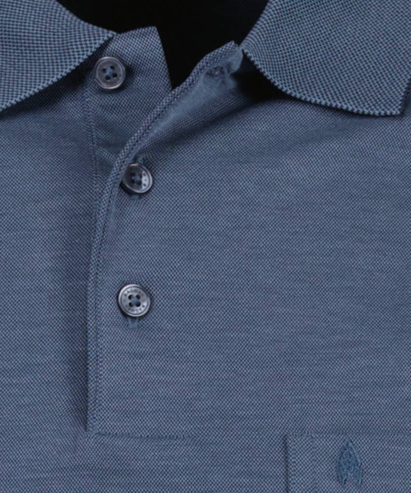 Ragman Polo azzurra con taschino ragman no stiro modern fit I Più Venduti