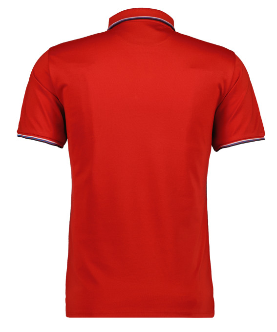 Ragman Polo rossa in tessuto performante ragman modern fit Nuova