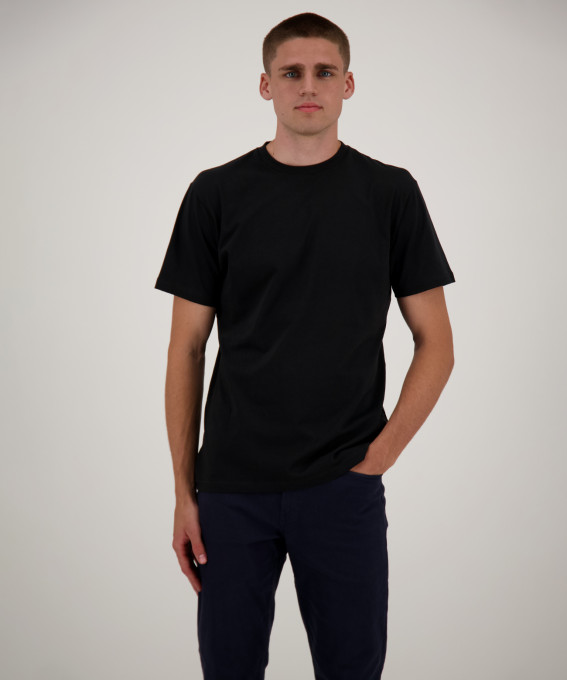 Ragman Due t-shirt nere ragman in puro cotone jersey 2025