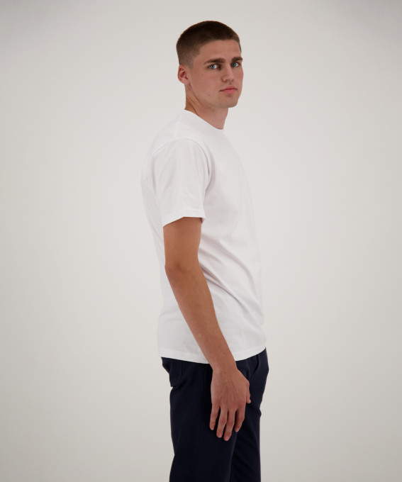Ragman Due t-shirt bianche ragman in puro cotone jersey Offerta Giorno del Papà