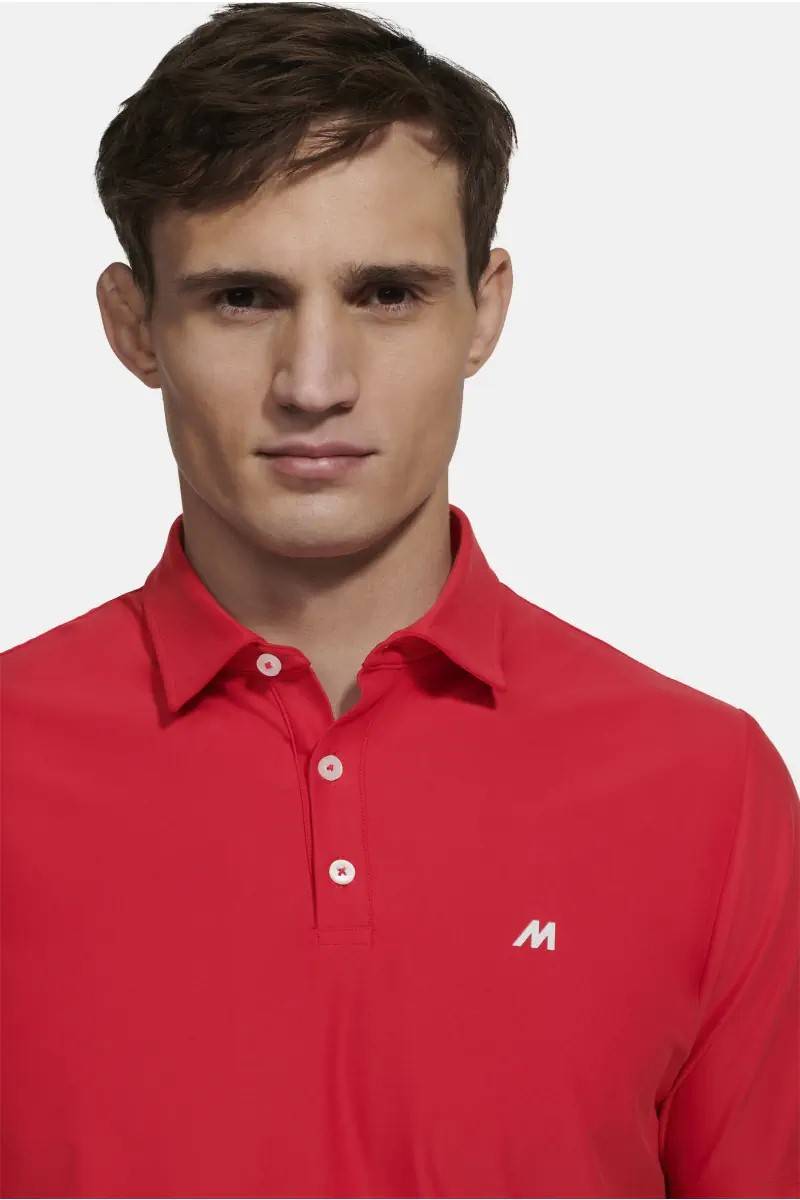 Meyer Polo meyer rossa tessuto performante tecnico Qualità