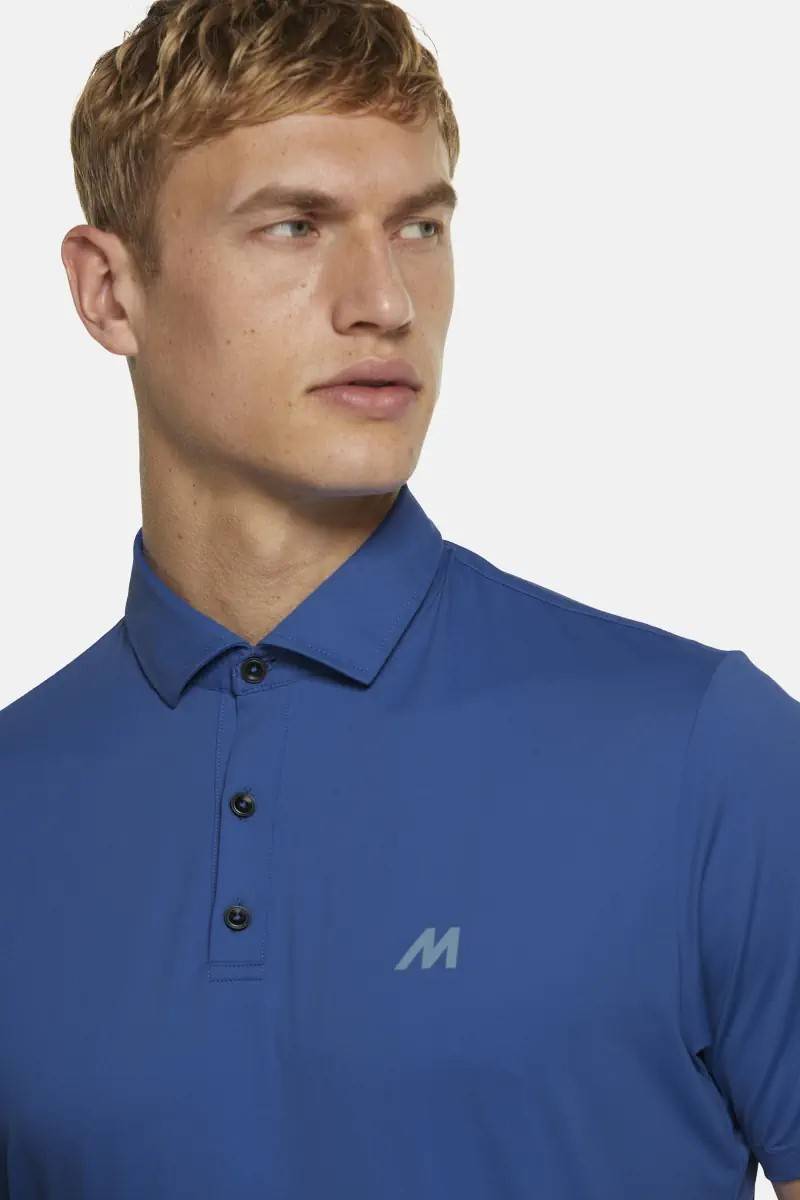 Meyer Polo meyer blu tessuto performante tecnico Pezzi Unici