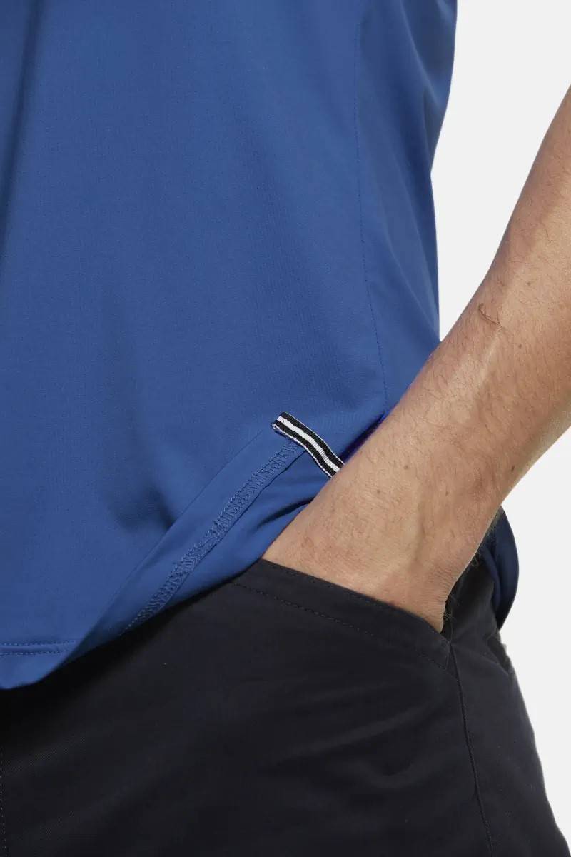 Meyer Polo meyer blu tessuto performante tecnico Pezzi Unici