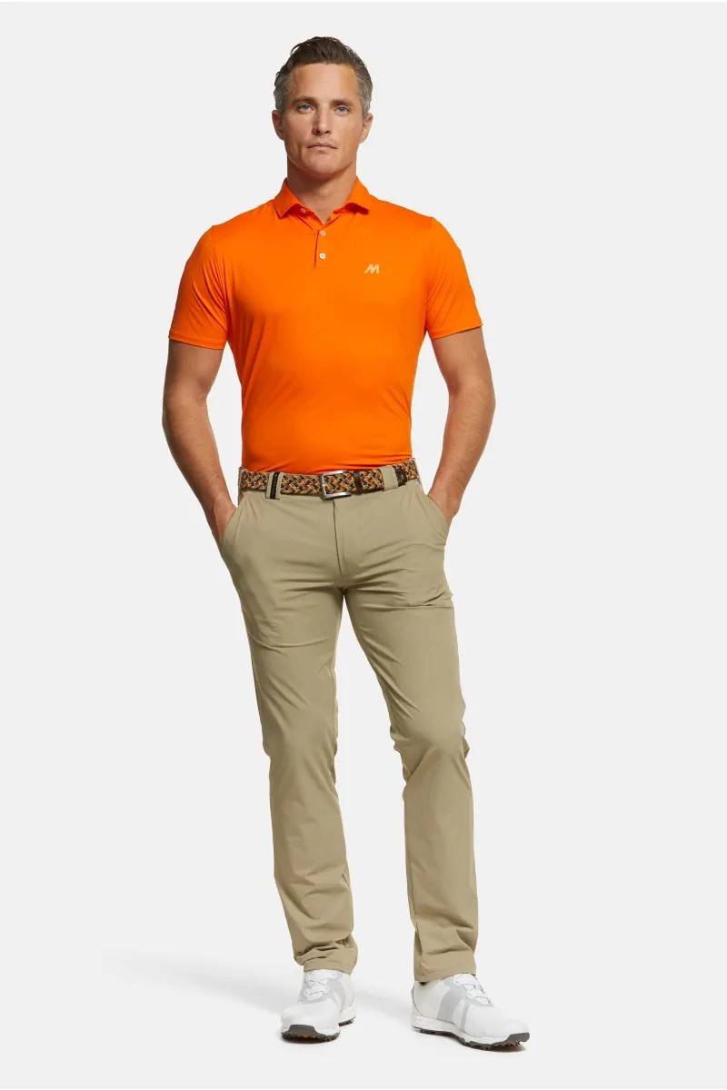 Meyer Polo meyer arancione tessuto performante tecnico Qualità Garantita