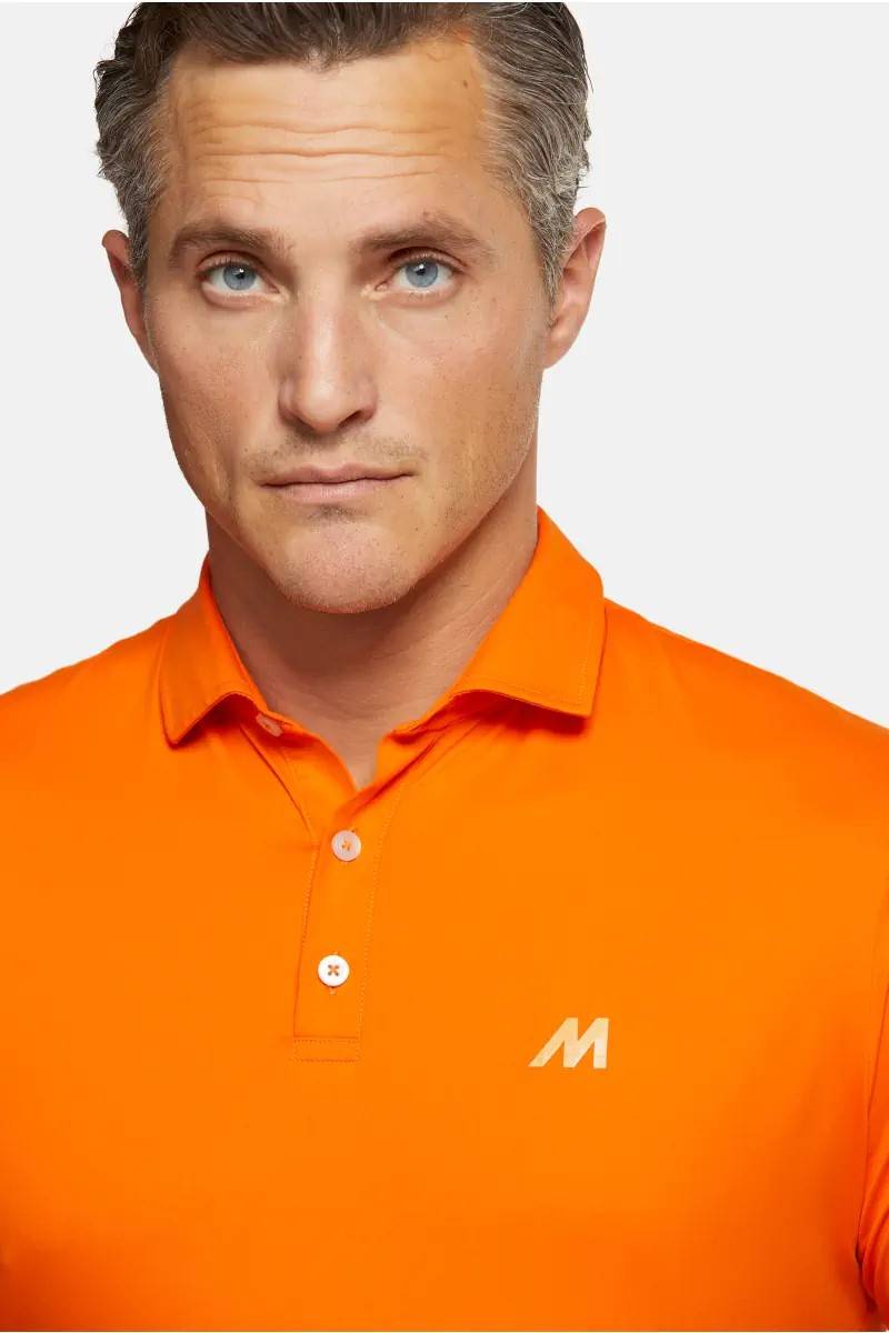 Meyer Polo meyer arancione tessuto performante tecnico Qualità Garantita