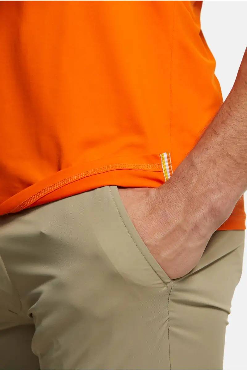 Meyer Polo meyer arancione tessuto performante tecnico Qualità Garantita