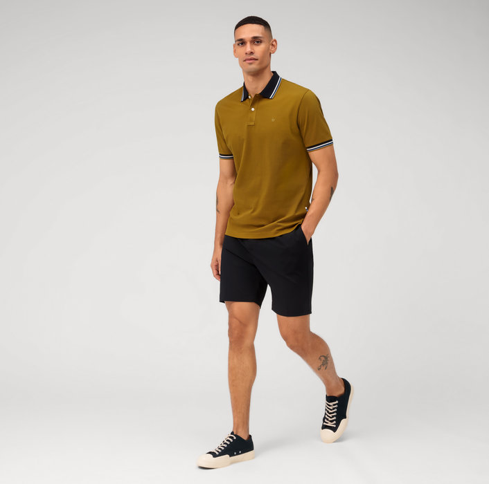 Olymp Polo color cachi olymp regular fit cotone piqué Fino Al -60%