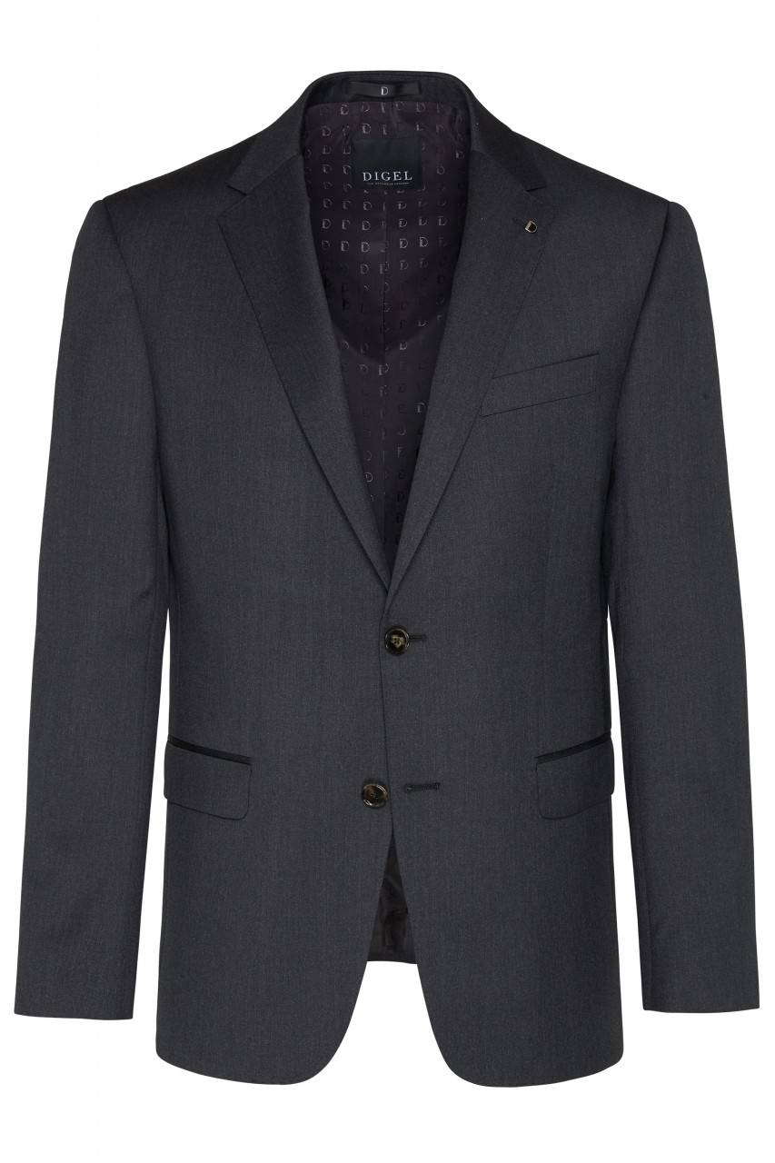 Digel Abito digel grigio scuro drop sei modern fit lana reda super 110's Offerta