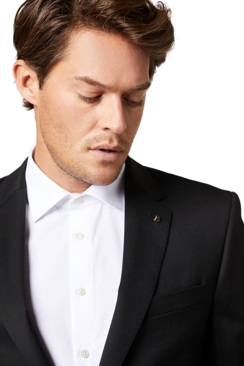 Digel Abito digel nero drop sei modern fit lana reda super 110's Offerte