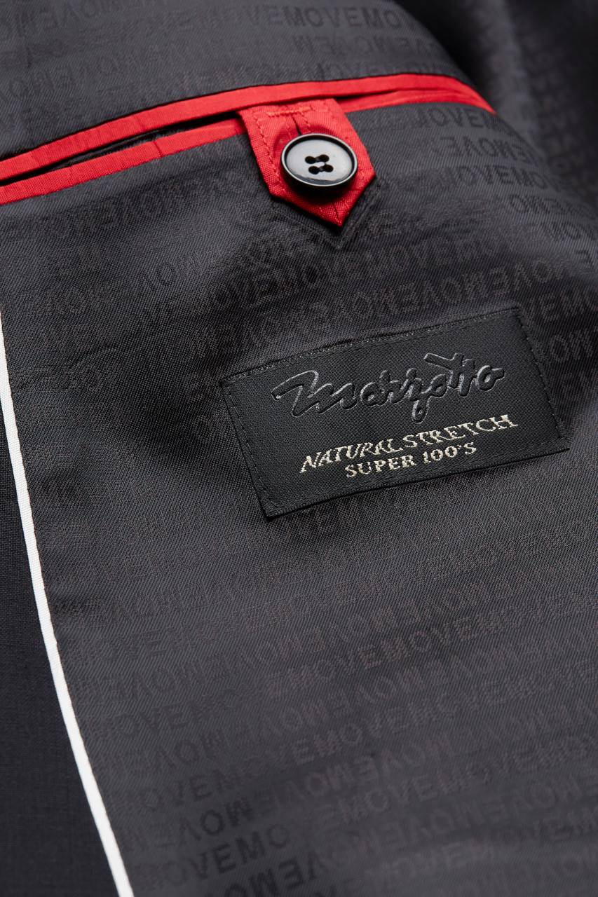Digel Abito digel slim fit grigio antracite lana marzotto super 100's Moda