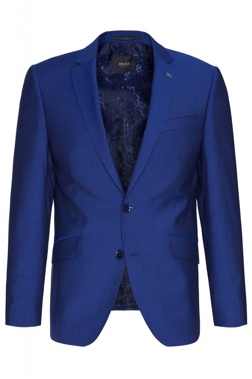 Digel Abito digel slim fit blu marine lana marzotto super 100's Italy