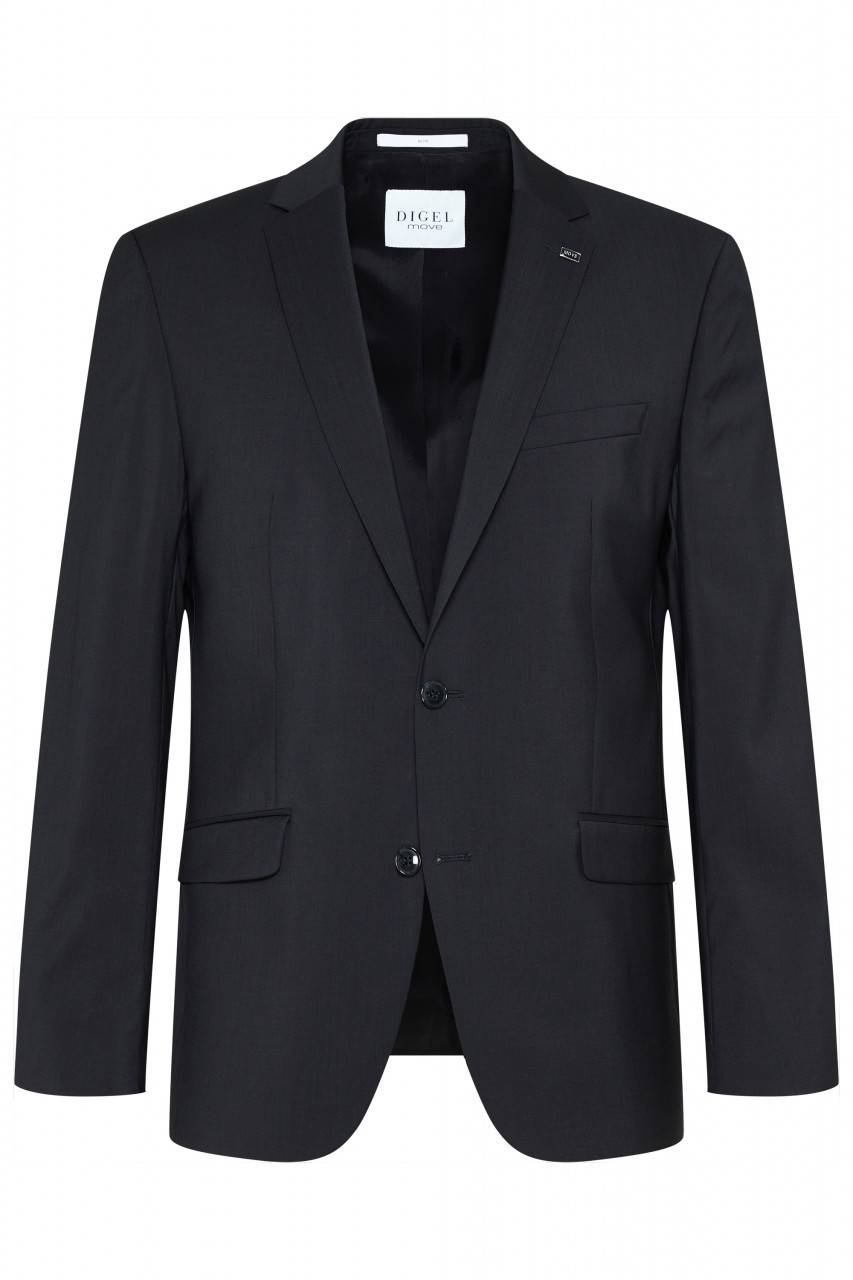 Digel Abito digel slim fit blu scuro lana marzotto super 100's Italia