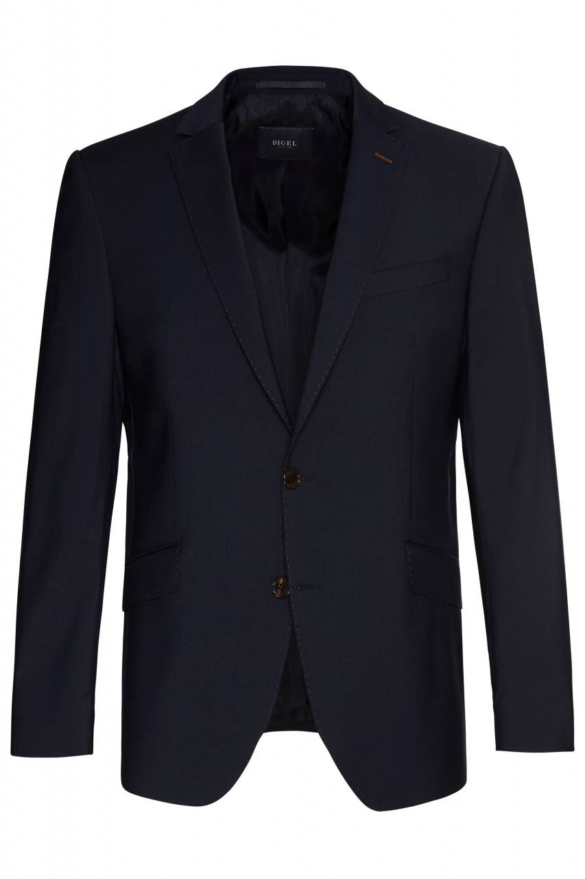Digel Abito digel drop quattro corto slim fit blu scuro lana stretch