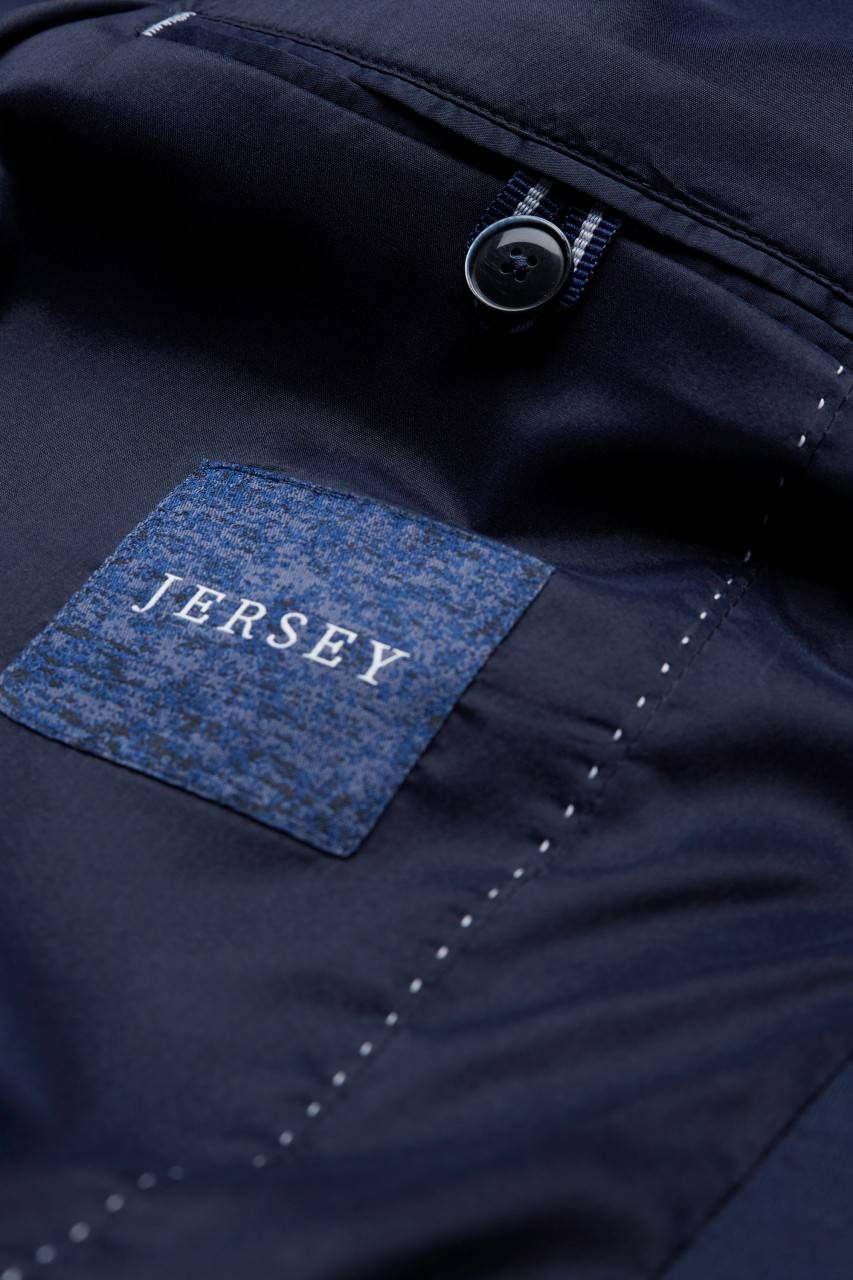 Digel Giacca blazer digel blu sfoderata in jersey modern fit Qualità