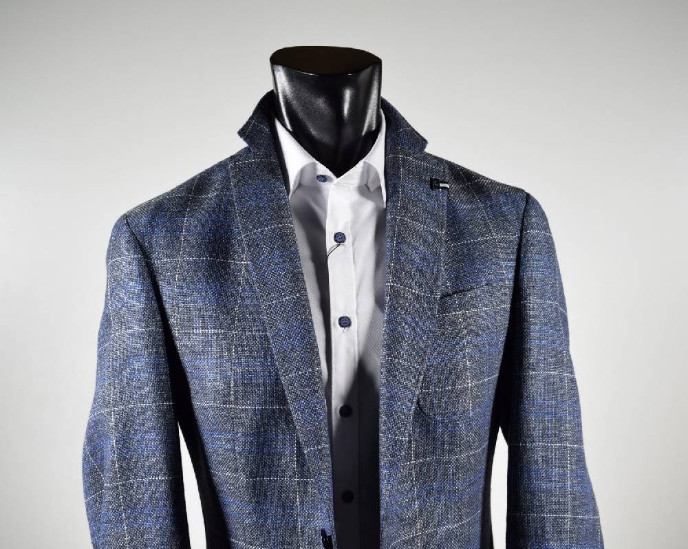 Digel Giacca in lana e lino digel sfoderata drop sei modern fit Spedizione Gratuita