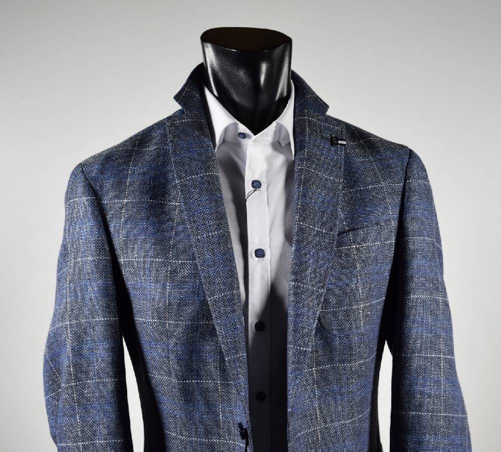 Digel Giacca in lana e lino digel sfoderata drop sei modern fit Spedizione Gratuita