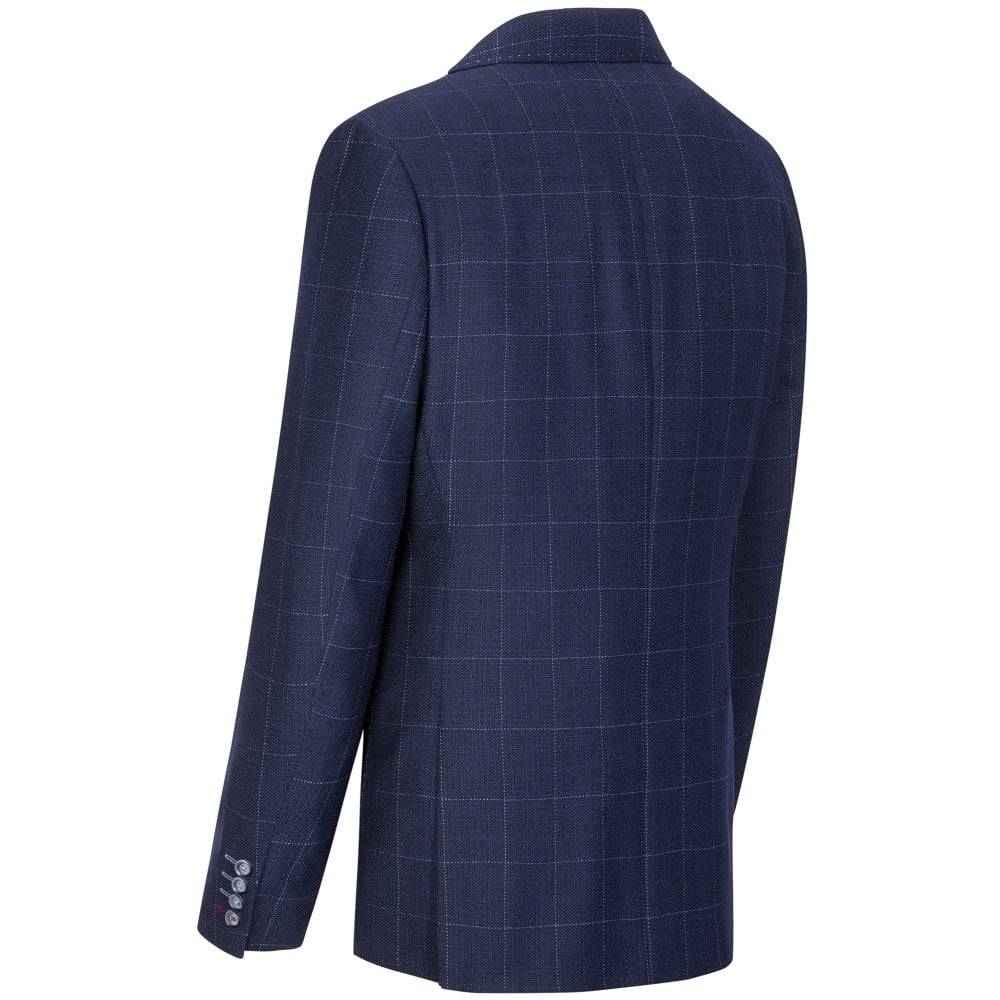 Digel Giacca blu a quadri digel drop quattro corto Acquista Ora