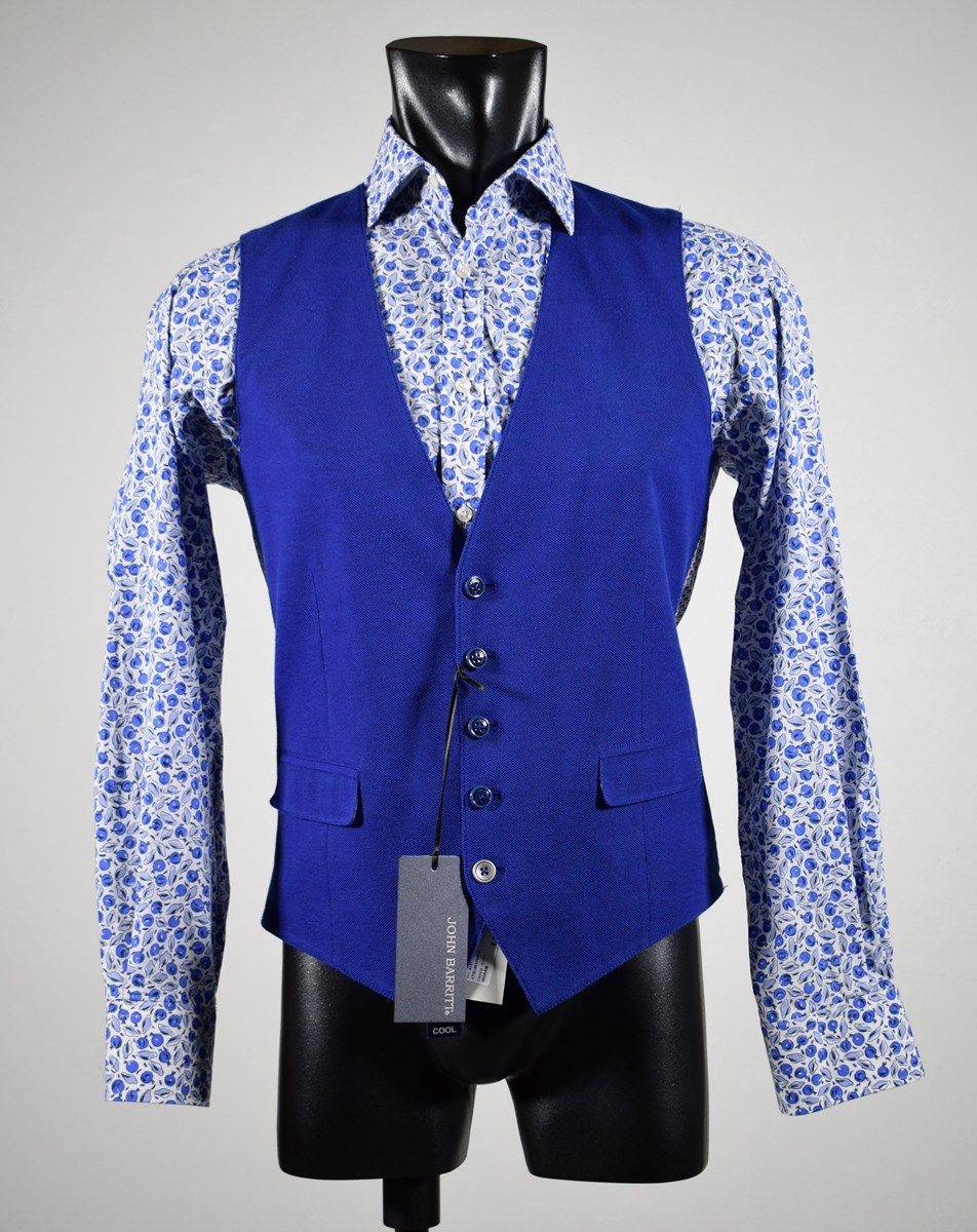 John Barritt Gilet azzurro john barritt in puro cotone Online