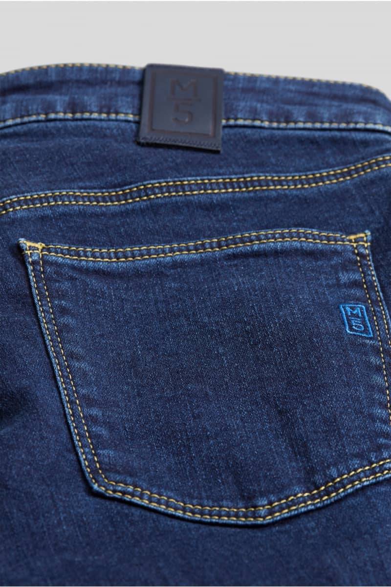 Meyer Jeans blu super slim fit stretch m5 by meyer In Saldo