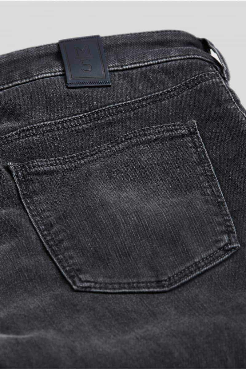 Meyer Jeans slim fit nero vintage super stretch m5 by meyer Italy