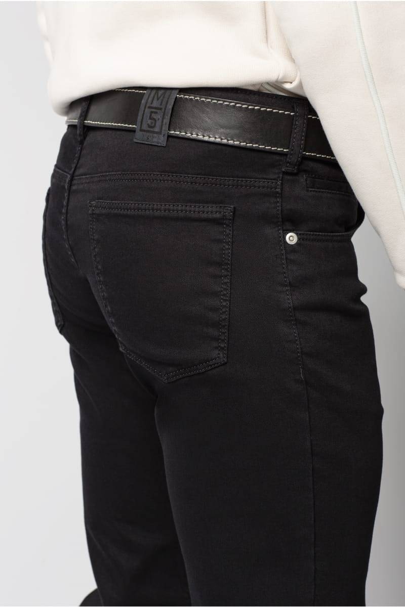 Meyer Jeans nero regular fit fair traded m5 by meyer Qualità