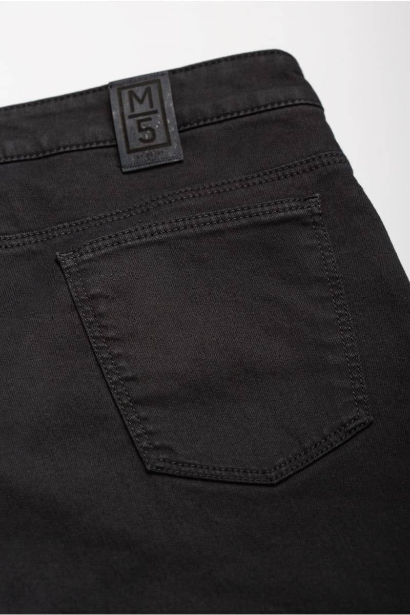 Meyer Jeans nero regular fit fair traded m5 by meyer Qualità