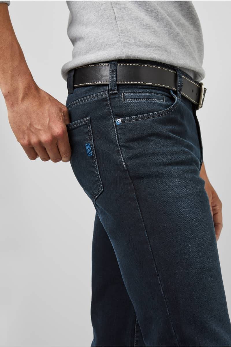 Meyer Jeans blue regular fit stretch bio m5 by meyer Vendita