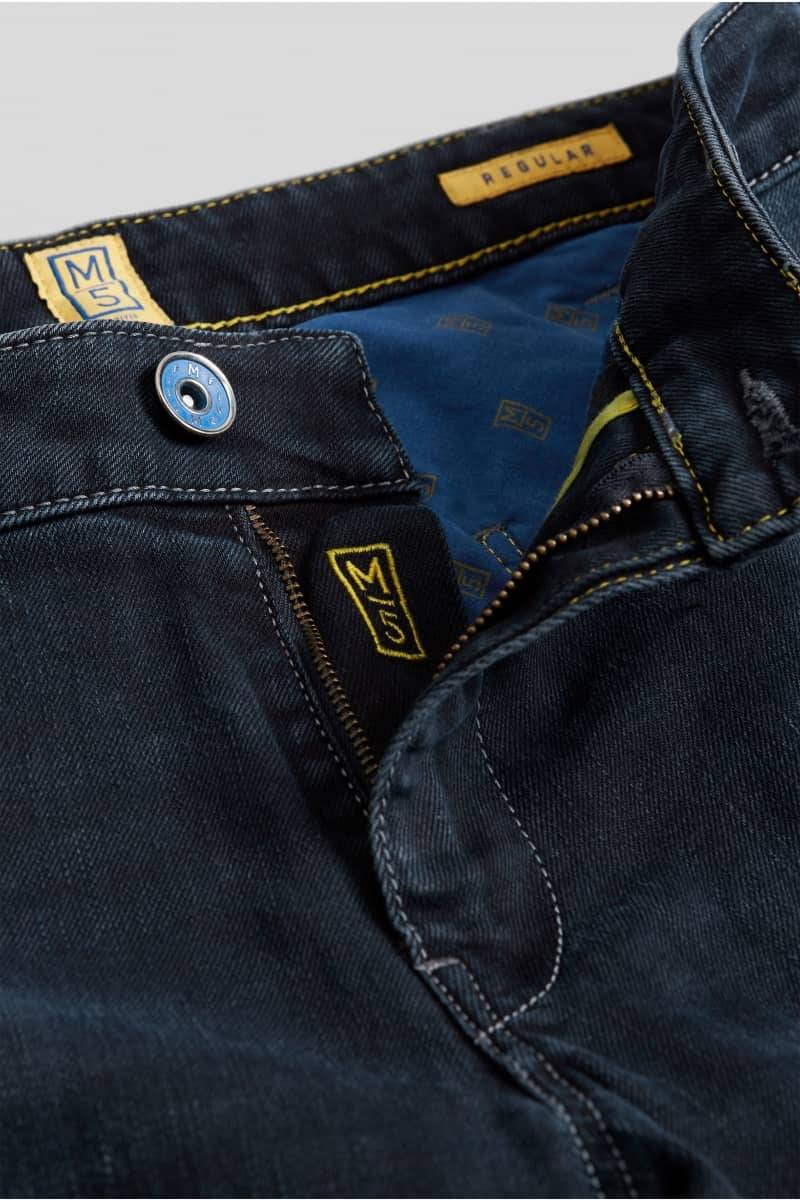 Meyer Jeans blue regular fit stretch bio m5 by meyer Vendita