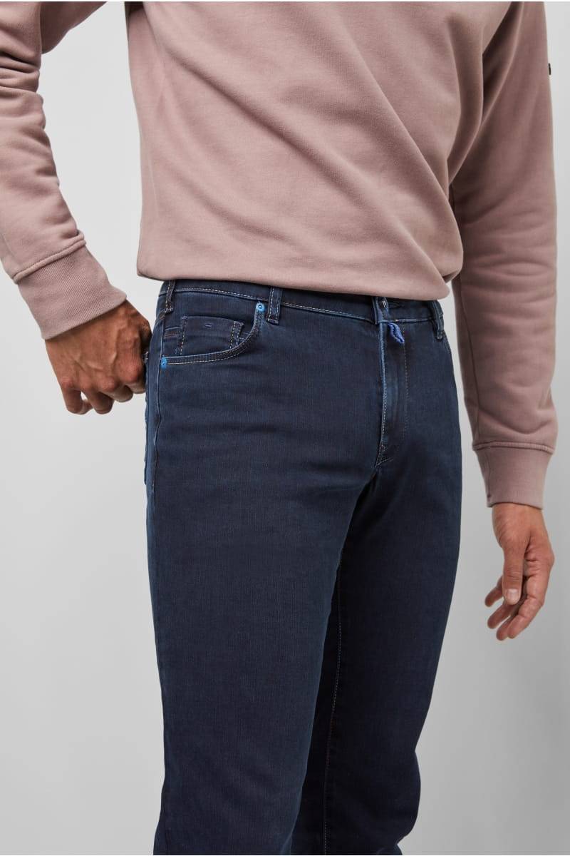 Meyer Jeans slim fit blu denim stretch bio m5 by meyer Pezzi Unici
