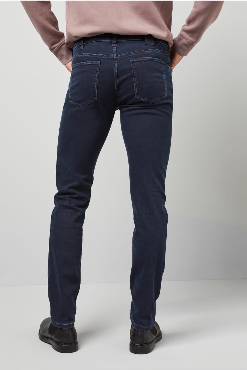 Meyer Jeans slim fit blu denim stretch bio m5 by meyer Pezzi Unici