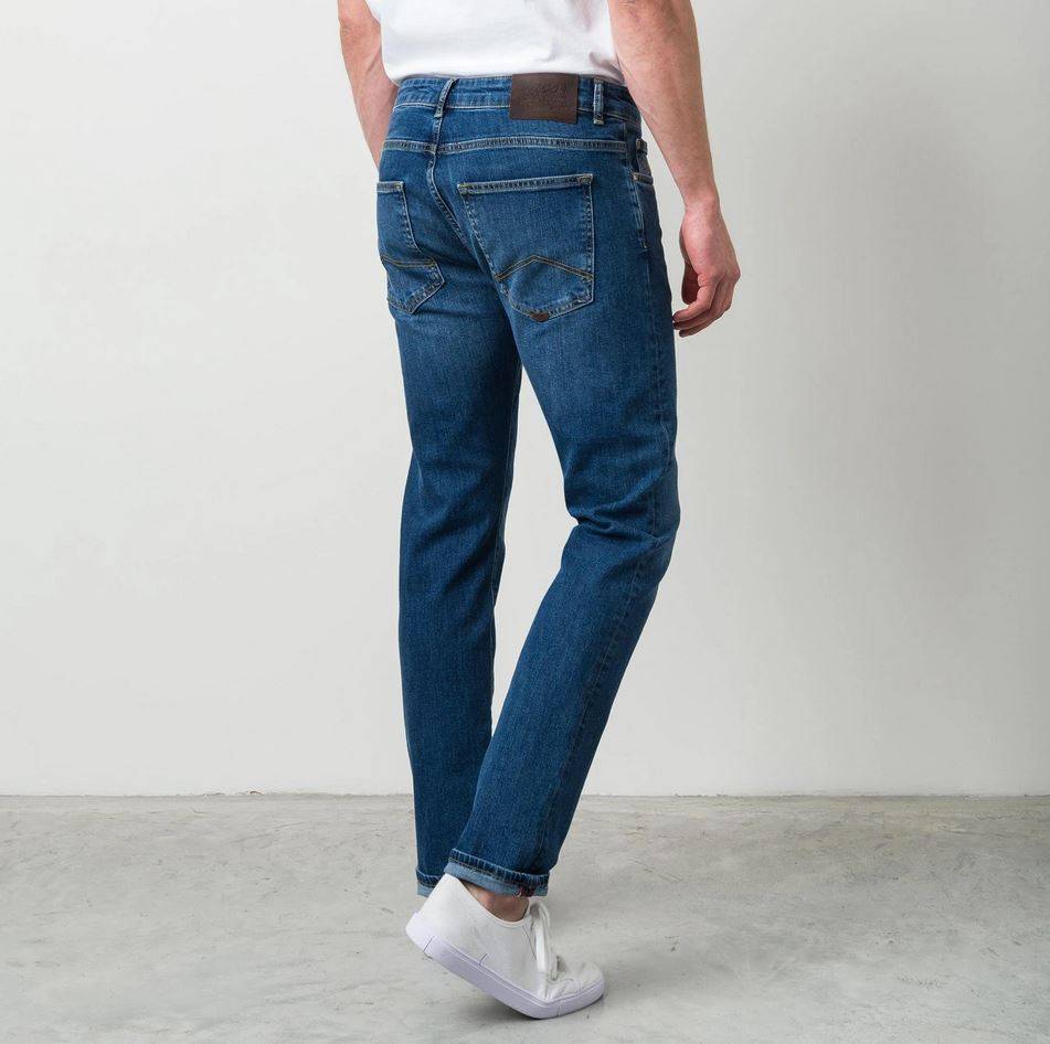 MCS Jeans mcs regular fit denim stretch lavaggio medio Consegna Veloce