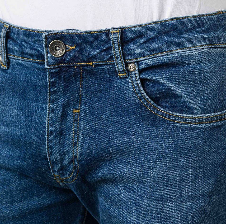 MCS Jeans mcs regular fit denim stretch lavaggio medio Consegna Veloce