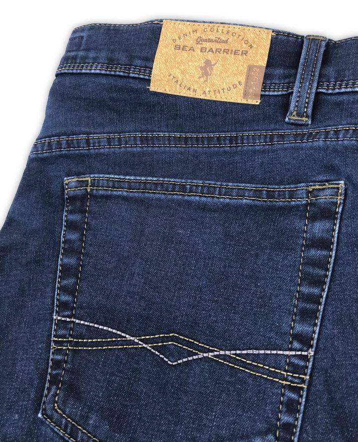 Sea Barrier Jeans blu denim stone washed sea barrier modern fit Shopping Online