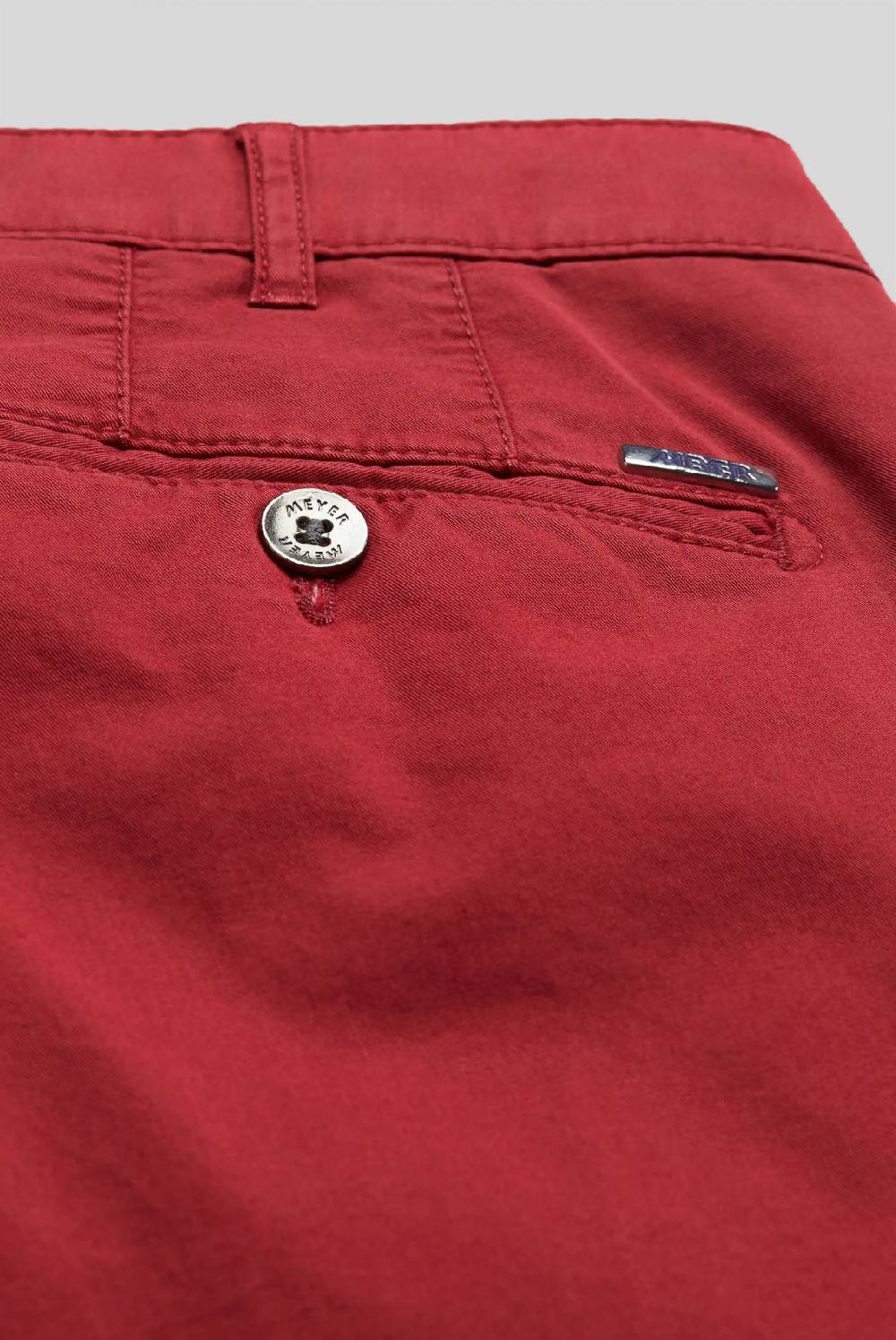 Meyer Pantalone rosso meyer cotone bio stretch modern fit Prezzo Ridotto
